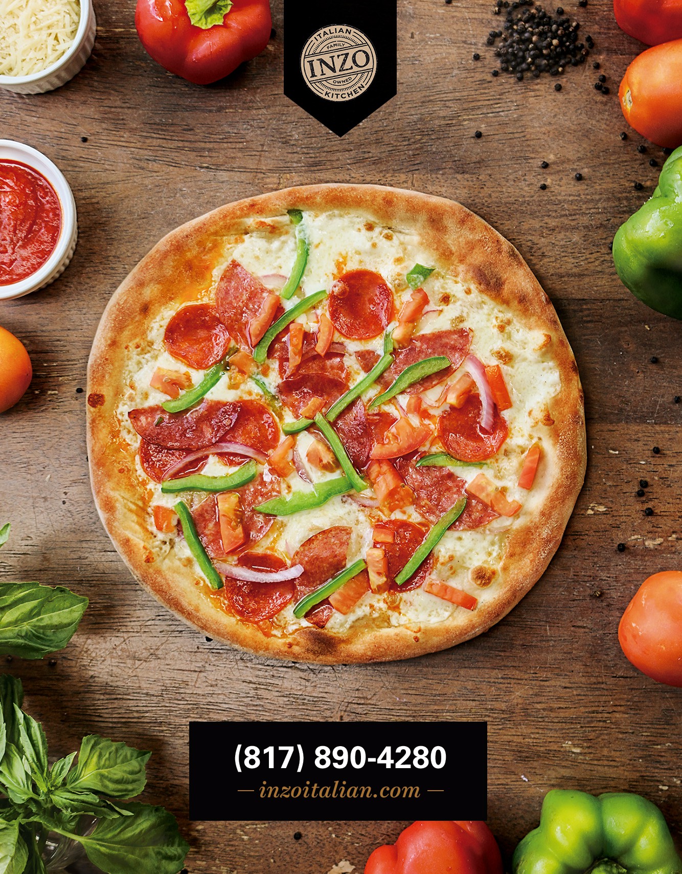 Flyer for Italian Restaurant