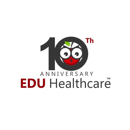 10 Year Anniversary Logo Design Using Existing Logo
