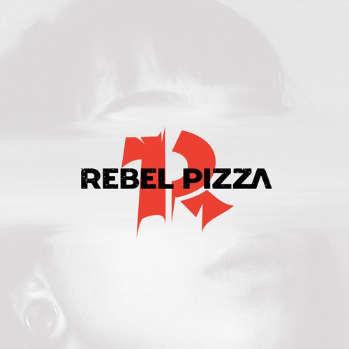 rebel style mark for pizza brand