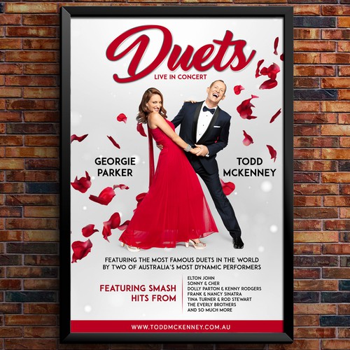 Duets Show Poster Design