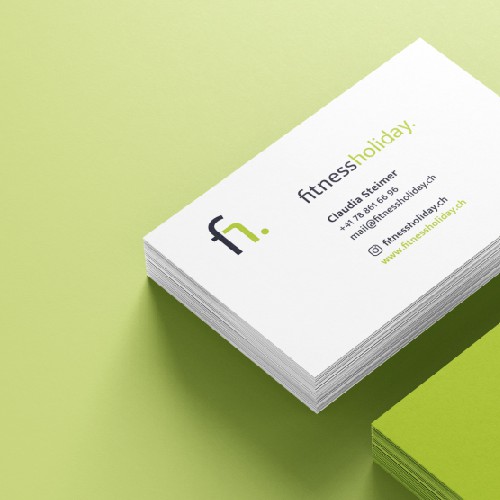 Clean & Sleek logo for fitnessholiday
