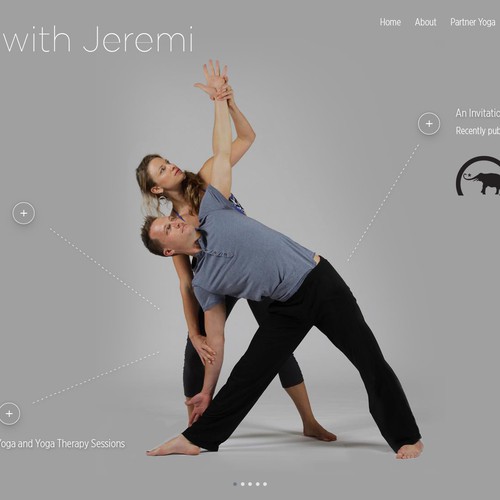Design a winning website for an exciting yoga teacher in San Francisco