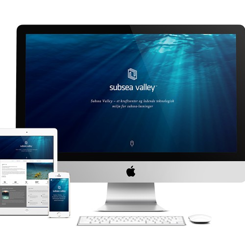 Create webpages that shall be: "The voice of the Subsea industry"