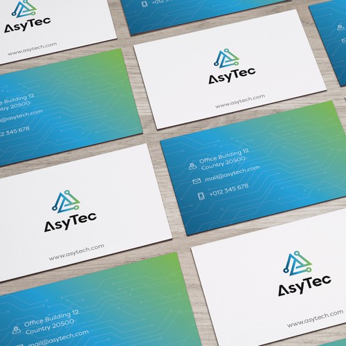 Brand Identity & Business Card Design for Asytec