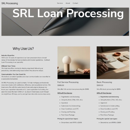 Optimisation of SRL Loan Processing 