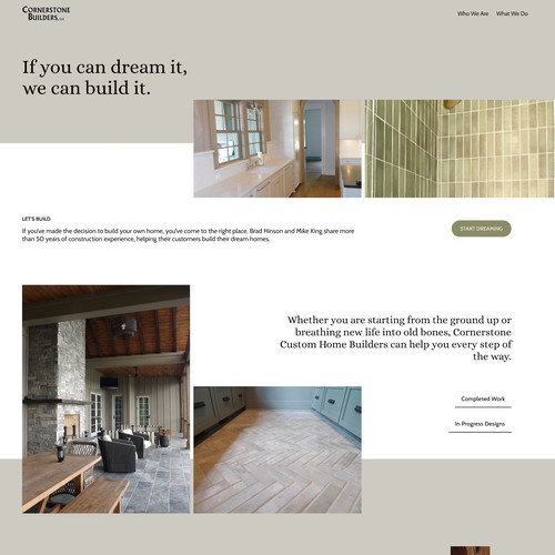 Timeless Homes with Cornerstone Builders