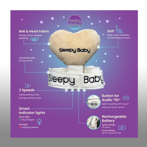 Sleepy Baby Tech Infographic