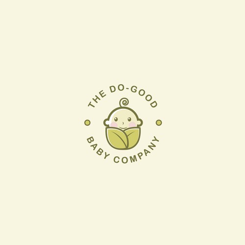Eco-friendly logo for baby company