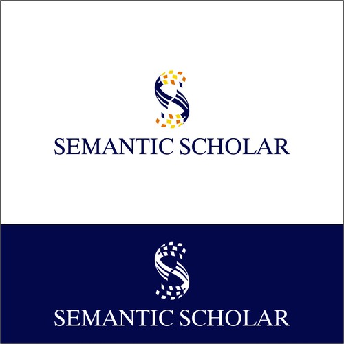 Create an intelligent logo for Semantic Scholar