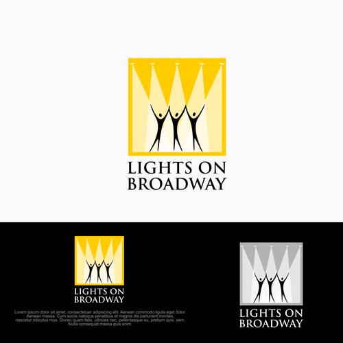 World-class logo for a new Broadway organization : Lights on Broadway