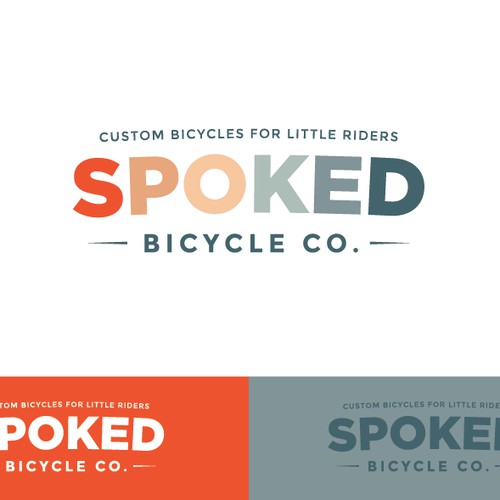 Design a logo for a new brand of beautiful children's bicycles