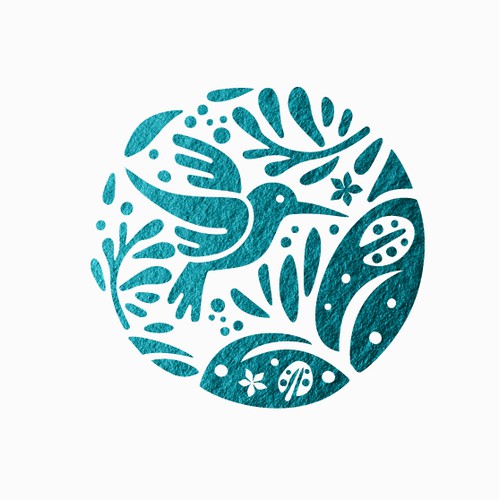 Logo concept for an environmental conservation organization 