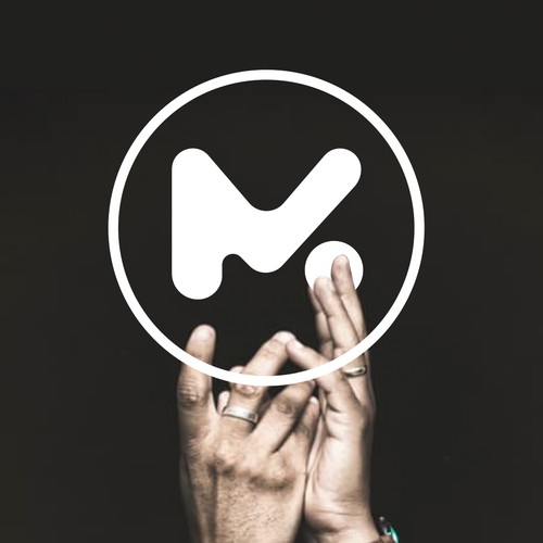Modern logo design for M 103.1FM internet radio