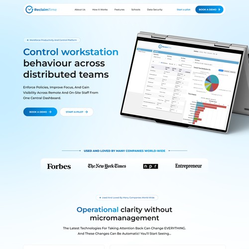 Workforce Productivity SAAS Platform 