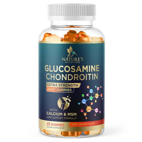 Glucosamine Gummies Extra Strength Design