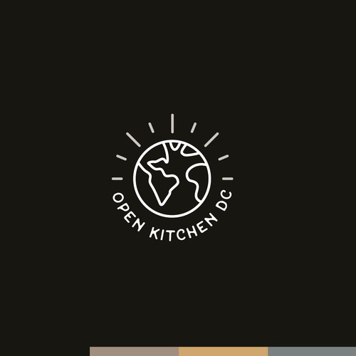Vintage logo concept for restaurant 