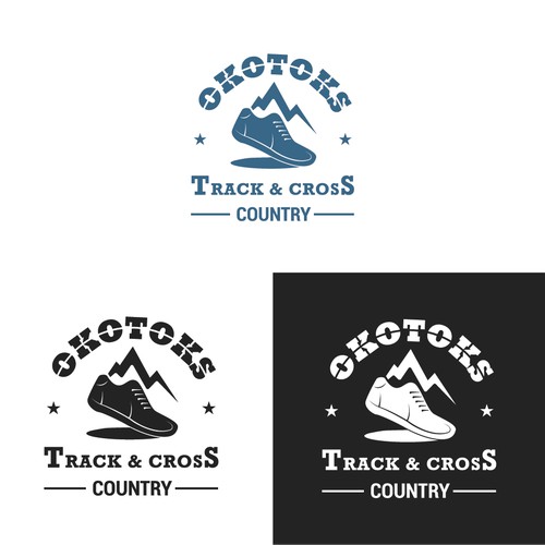 Okotoks Track & Cross Country Logo Concept