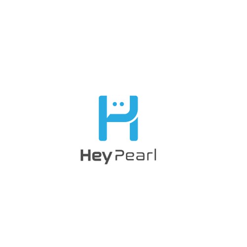 hey Pearl logo design