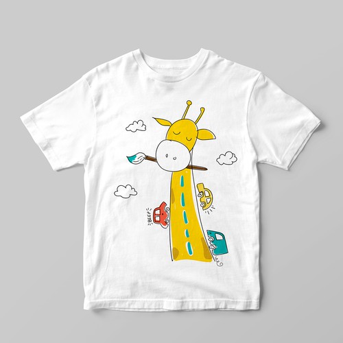 Design for boy's t-shirt.