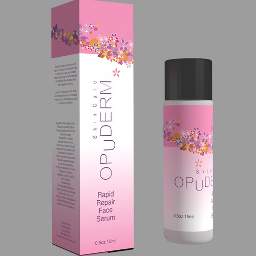 Opuderm Skin Care Packaging Design