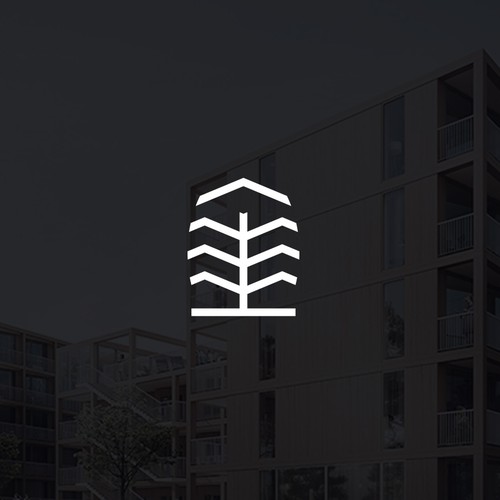Logo for unique apartment project