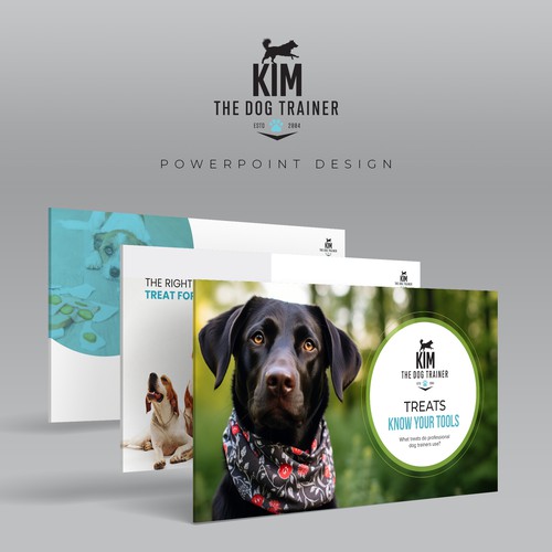 Help a Dog Trainer Create a PPT Template for our Online Course