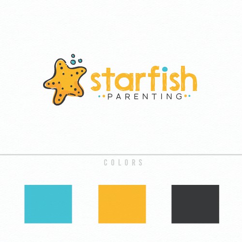  Parenting strategies start-up needing Logo featuring a Starfish
