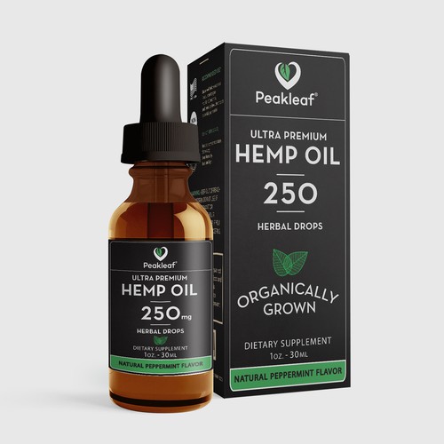 Hemp Oil Package Design