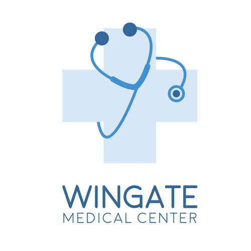 Logo for a medical center