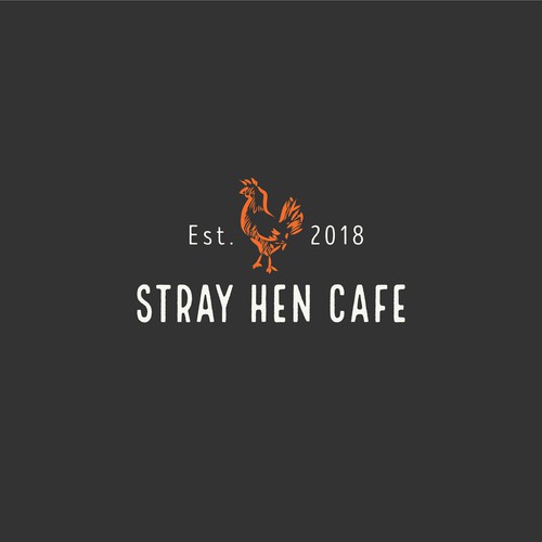 Logo for rustic cafe