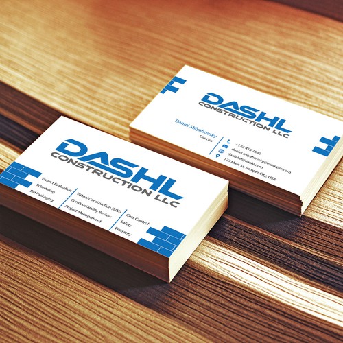 name card Construction Company