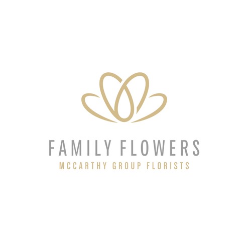 Iconic floral logo with a heart in the right place