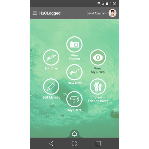 Dive Log App Design