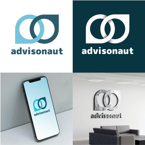 Minimal logo advisionaut