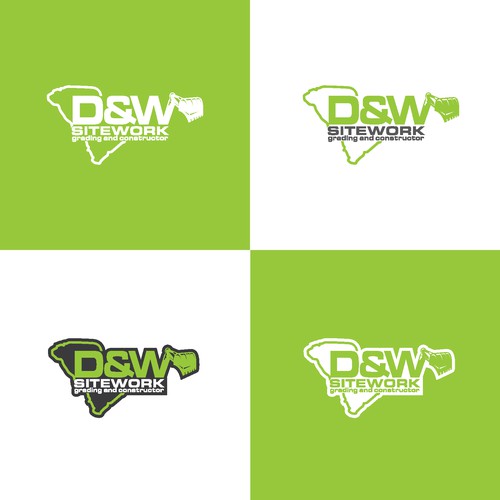 logo concept for d&w sitework