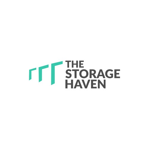 Logo for self storage company