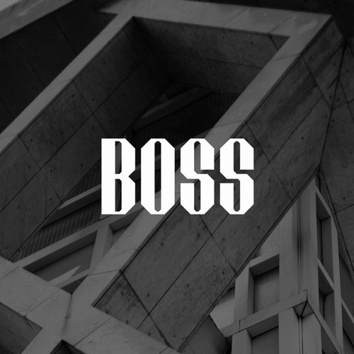 Boss Concrete Logo Concept