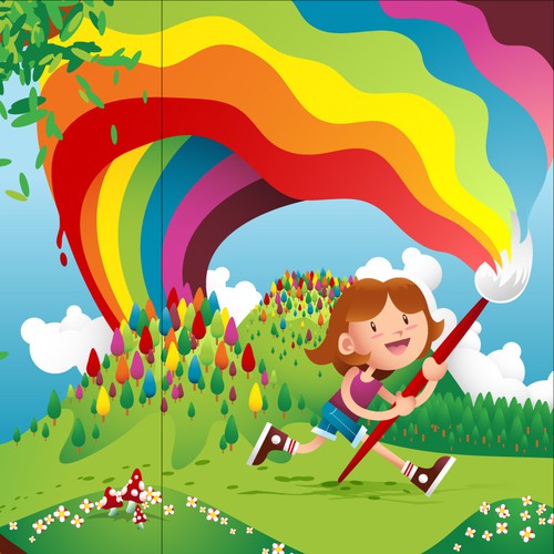 Illustration for a Children Book Cover