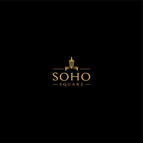 Elegant urban premium logo concept for SOHO Square