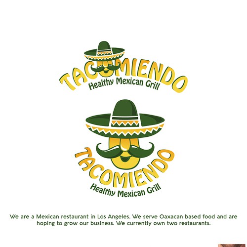 Tacomiendo Logo design 