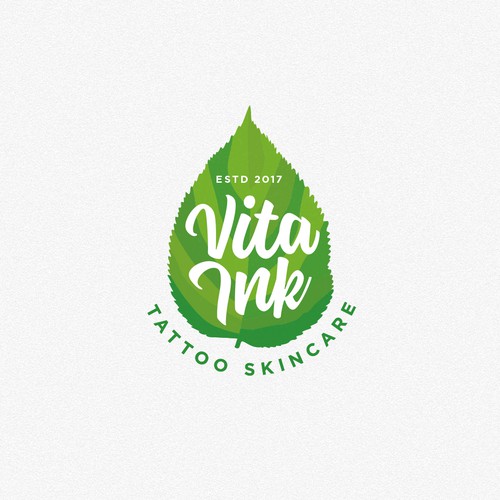 Fresh logo for Vita Ink tattoo skincare