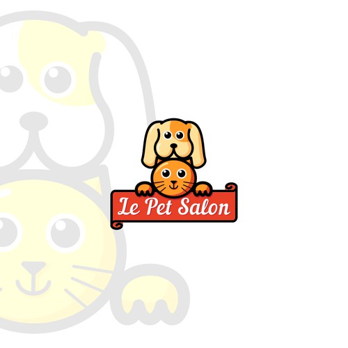 Logo for salon for pet