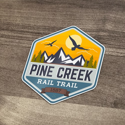 Decal Design for Pine Creek Rail Trail