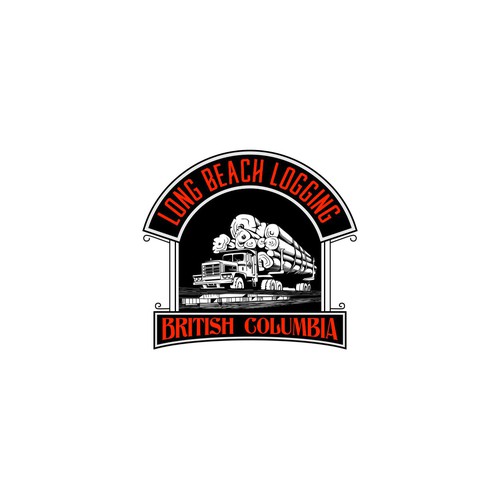 Logo design for Long Beach Logging