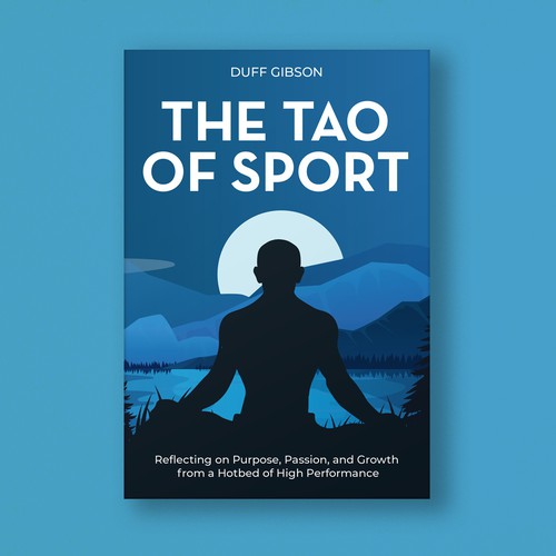 Concept cover for a book aimed towards sport