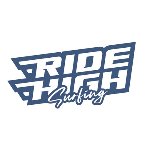 Logo for RIDE HIGH Surfing