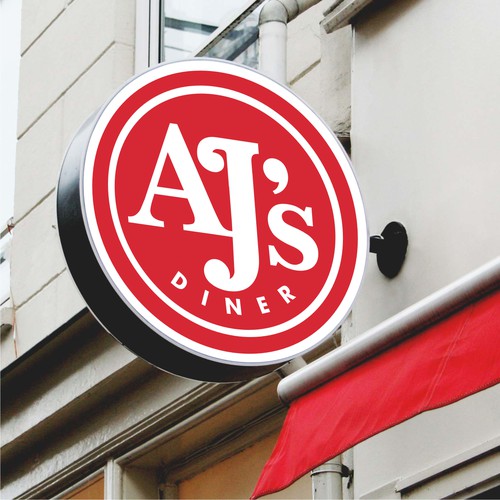 LOGO for AJ's DINER