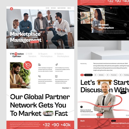 Zach - Marketplace Management Website