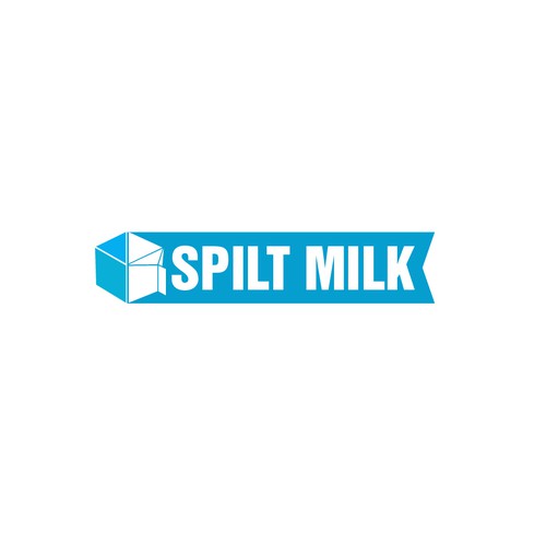 Got Milk? Spilt Milk is looking for a new logo, all dairy/retro signage fans apply!