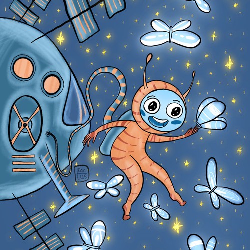 Butterflies into space